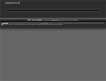 Tablet Screenshot of icsovere.it